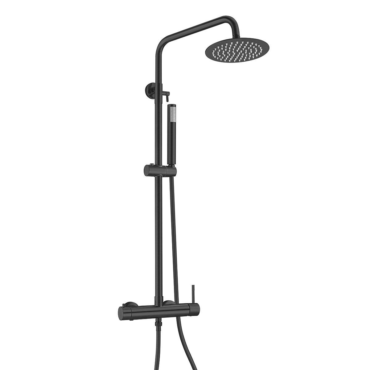 Monocomando Base Com Rampa Sym Preto Longo