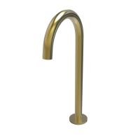 Deck mounted high washbasin U spout, image 3