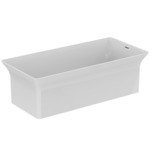 La Dolce Vita Freestanding bath 1760x840x565 mm, no tap hole, with overflow, no waste