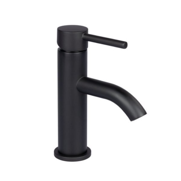 Monocomando Lavatório Bica Curva Scala Preto