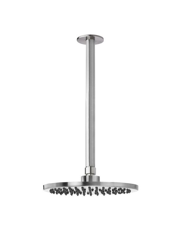 Ceiling mounted head shower - Stainless Steel Brushed